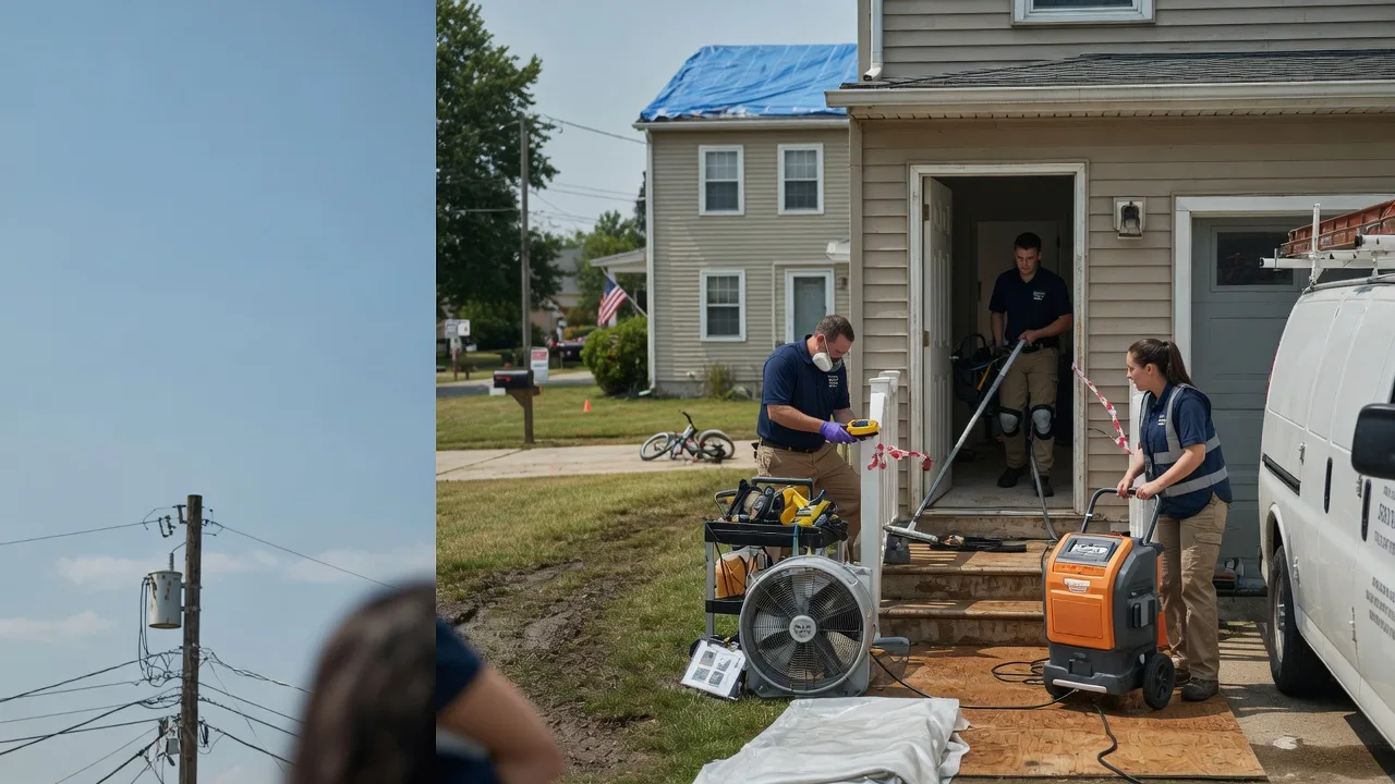 Water Damage Repair in Mereta, TX near me